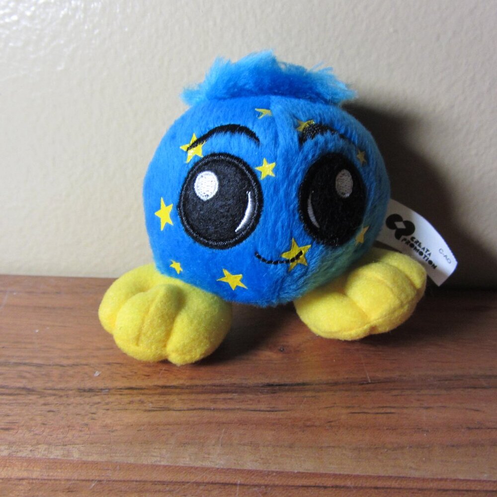 plush 2003 PROTOTYPE McDonald's 2004 blue Starry Jubjub neopets (W3899)